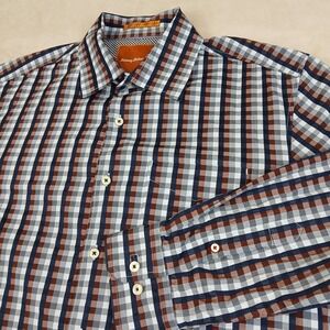 Tommy Bahama Large Mens Shirt Woven Modern Long‎ Sleeve